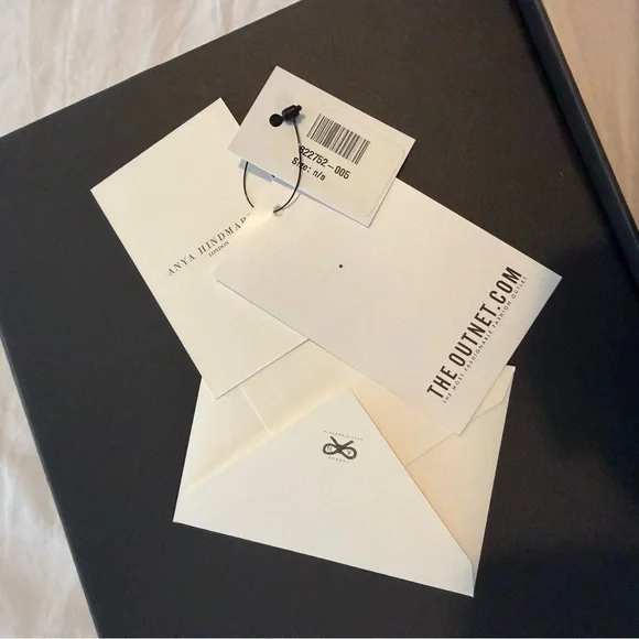 Anya Hindmarch New Valorie Glitter Sparkle Evening Clutch - Black Multi NIB 0604 - Picture 3 of 10